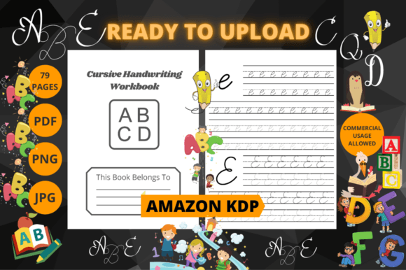 Cursive Handwriting Workbook for Kids V5: A Creative Asset for Modern Publishers