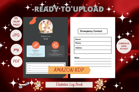 Diabetes Log Book: A Designer's Guide to KDP Publishing