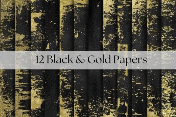 Elevate Your Brand with Black Foil and Gold Papers