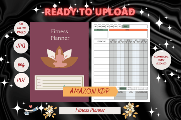 Fitness Planner for KDP: Your All-in-One Publishing Solution