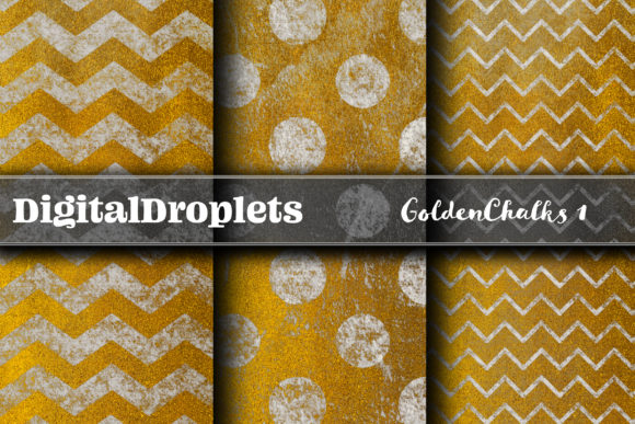 Golden Chalks Papers 1: A Free Design Asset for Creative Projects