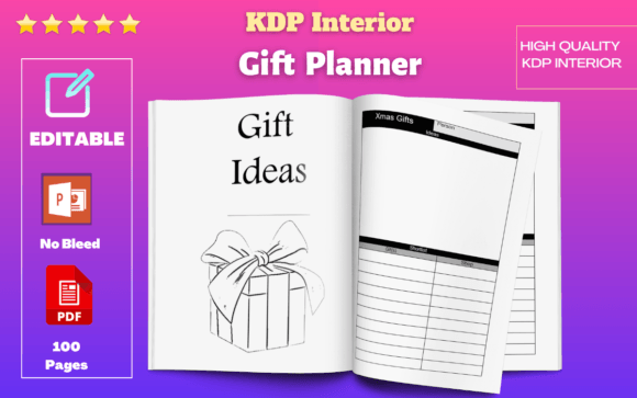 Master Event Planning: The Editable Event Gift Planner