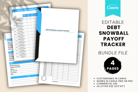 Master Your Debt: A Debt Snowball Tracker Canva Template Guide