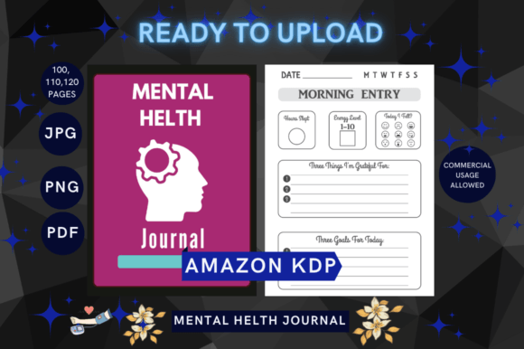 Mental Health Journal: Your Complete KDP-Ready Toolkit