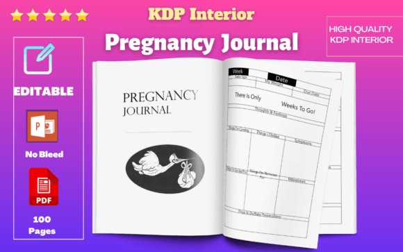 Pregnancy Journal Log KDP Interior: A Practical Design Guide
