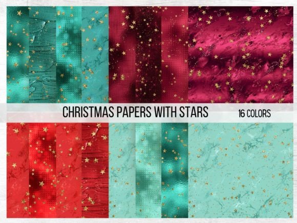 Red and Green Christmas Papers: A Designer's Festive Toolkit