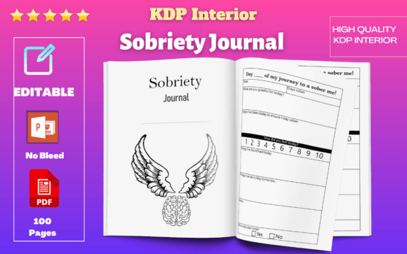 Sobriety Journal KDP Interior: A Tool for Clarity