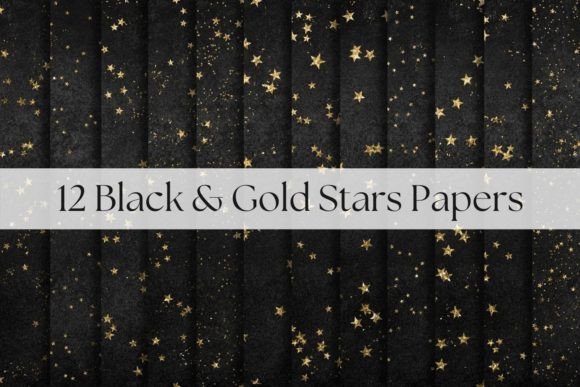 Starry Nights on Black: Unlocking the Magic of Gold Stars Papers