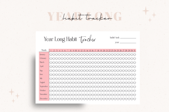Transform Your Goals with a Modern Habit Tracker Calendar