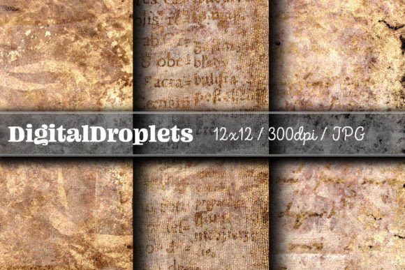 Water Damaged Papers Vol. 11 | FREEBIE: Authentic Texture for Your Projects